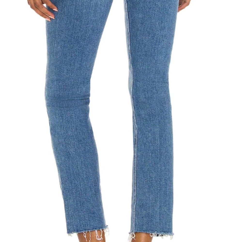 The Mid Rise Dazzler Ankle Fray